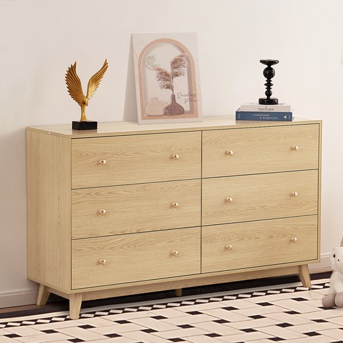Uimoso drawer dresser wooden - 6,